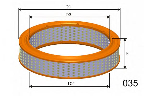 Coopersfiaam Filters FL6148 Air Filter