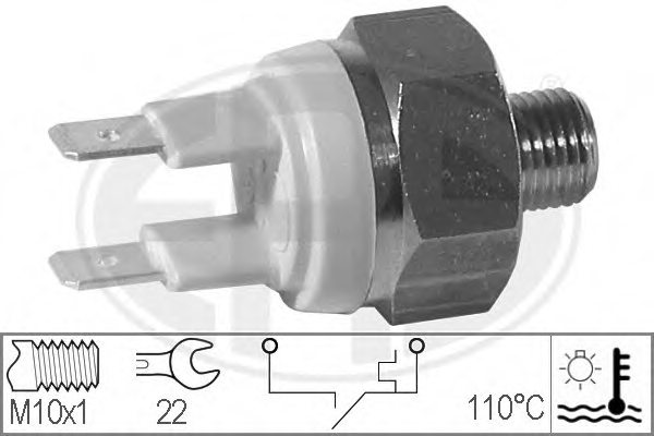 VE375001 coolant temperature fits sensor fits AUDI