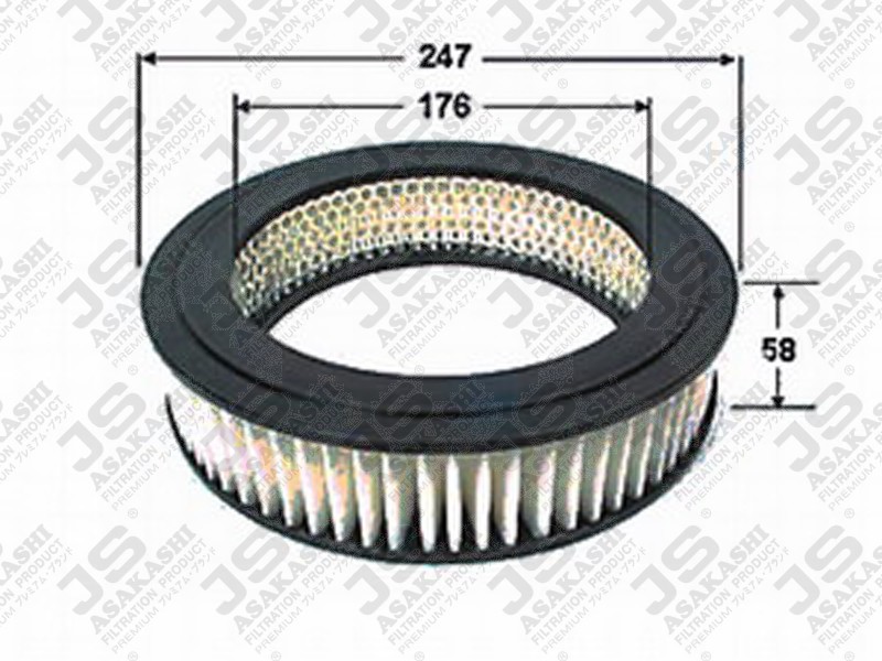 1780131080 ELEMENT SUB-ASSY, AIR CLEANER FILTER