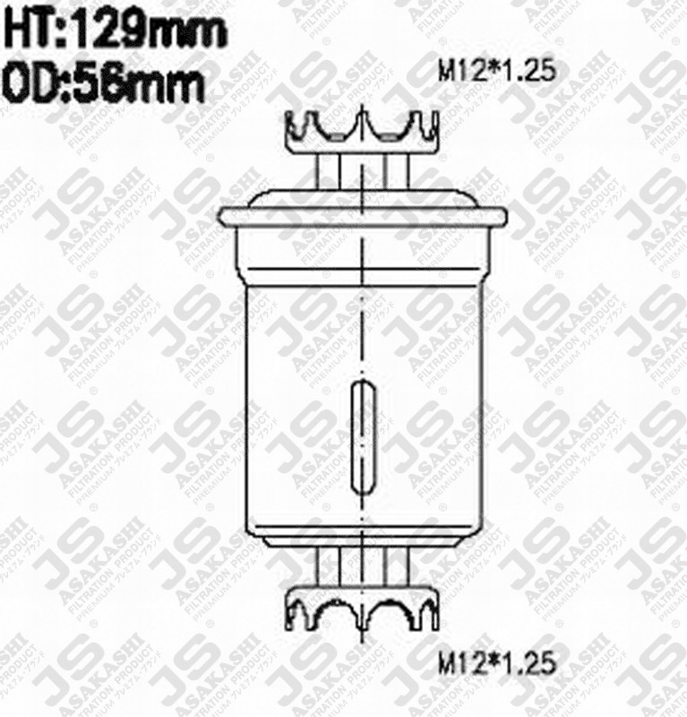 TOYOT 2330074100 Fuel Injector