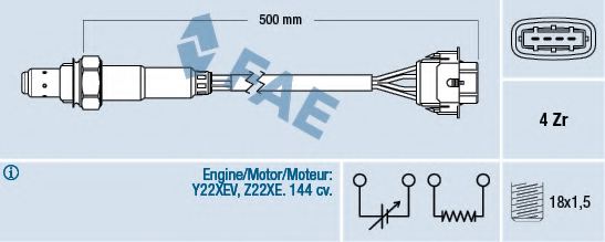 5WK91000,SIEME 5WK91000 Lambda Sensor for SIEME