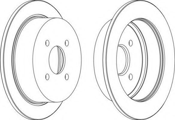 1661471,FORD 1661471 Brake Disc for FORD