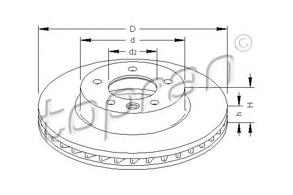 7L6615301N,VW 7L6.615.301N Brake Disc for VW