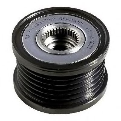 URO Parts Alternator Pulley 12317516105 - OE Replacement For Failed Alternator Repair