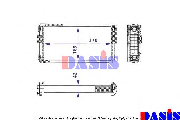 0038353001,MERCE 0038353001 Heat Exchanger, interior heating for MERCE