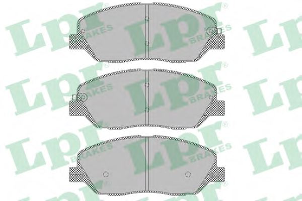 581012PA70,KIA 581012PA70 Brake Pad Set, disc brake for KIA