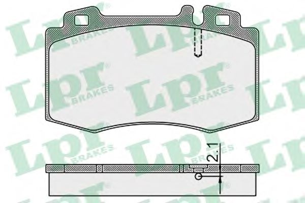 004420042067,MERCE 004 420 04 20 67 Brake Pad Set, disc brake for MERCE