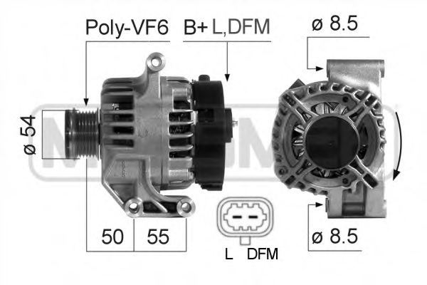 Sando 2030177.0 Alternatore