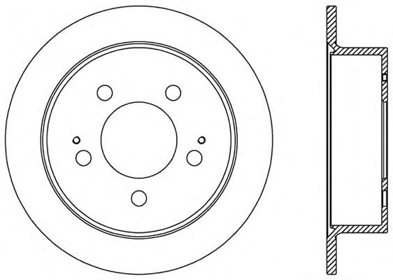 4840109001,SSANG 48401-09001 Brake Disc for SSANG