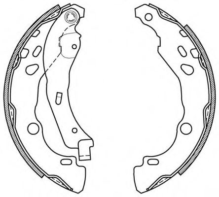 440609415R,DACIA 440609415R Brake Shoe Set for DACIA