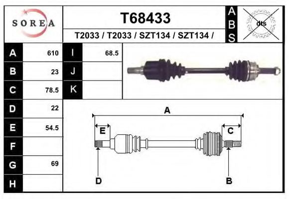 関 4410280G00,SUZUK 4410280G00 Joint Kit, drive shaft for SUZUK