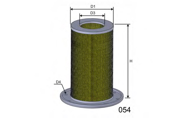 16655631,VOLVO 1665563-1 Air Filter for VOLVO