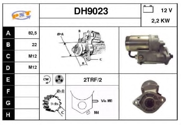2810087316,TOYOT 2810087316 Starter for TOYOT