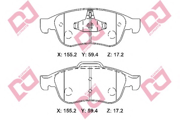 440603905R,RENAU 440603905R Brake Pad Set, disc brake for RENAU