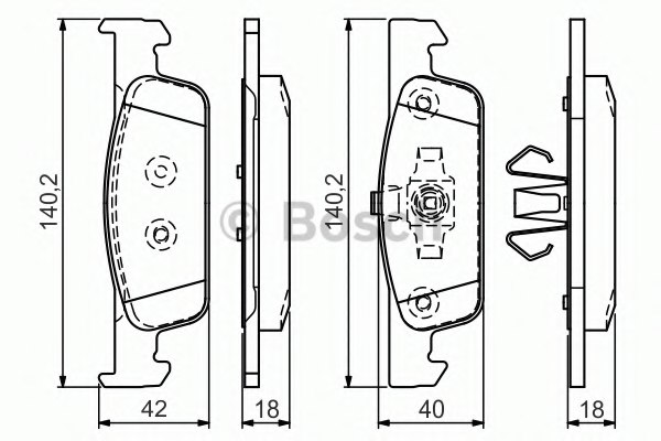410602581R,RENAU 410602581R Brake Pad Set, disc brake for RENAU
