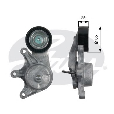 11287594969,BMW 11287594969 Tensioner Lever, v-ribbed belt for BMW