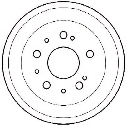 424738,PEUGE 4247.38 Brake Drum for PEUGE