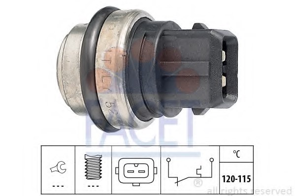 1341045,OPEL 13 41 045 Temperature Switch, radiator fan for OPEL