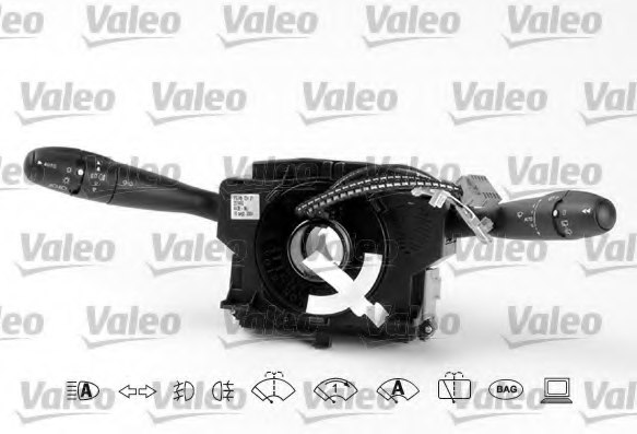 251492,VALEO 251492 Steering Column Switch for CITRO?N,PEUGEOT