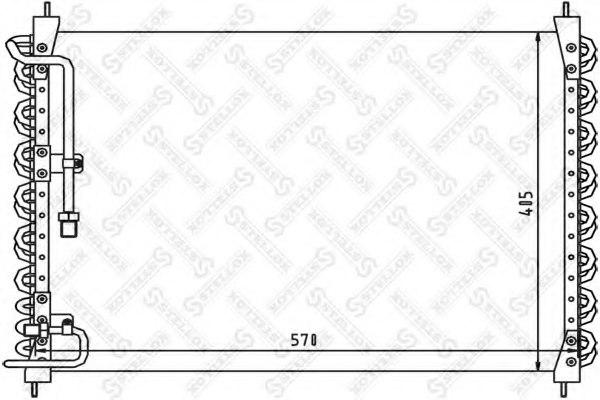 20809759,RENAULT 20809759 Condenser, air conditioning for RENAULT
