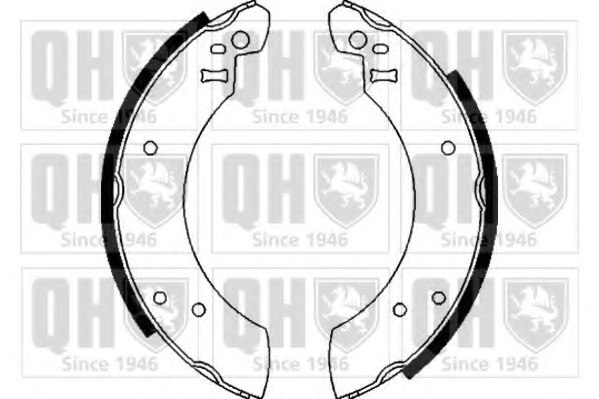 2725299,VOLVO 2725299 Brake Lining Kit, drum brake for VOLVO