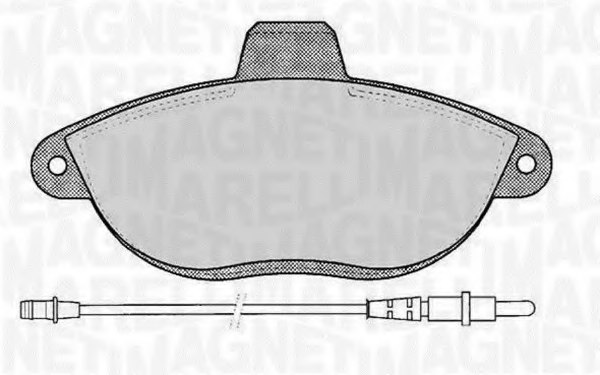 425151,PEUGE 4251.51 Brake Pad Set, disc brake for PEUGE