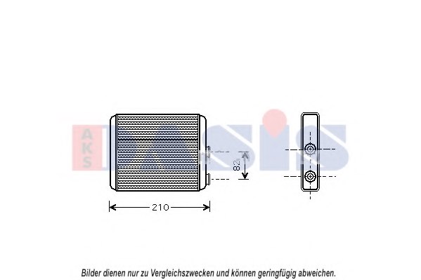 1618643,OPEL 1618643 Heat Exchanger, interior heating for OPEL