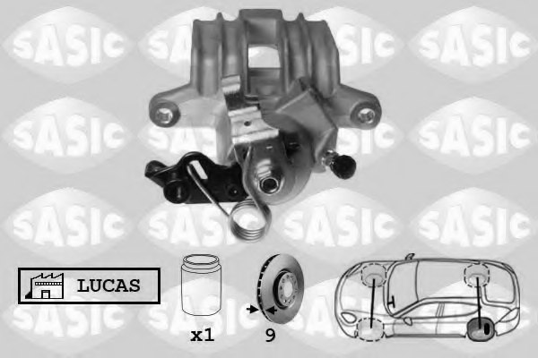 1J0615423B,VW 1J0.615.423B Brake Caliper for VW