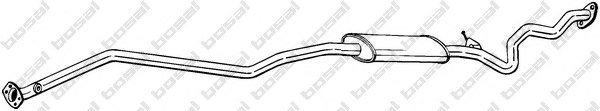 18307588913,BMW 18307588913 Middle Silencer for BMW