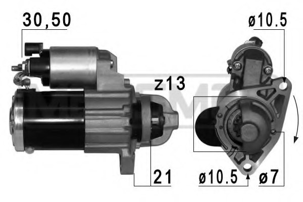 12638692,OPEL 12 638 692 Starter for OPEL