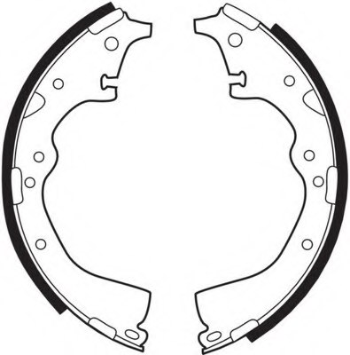 0449526090,TOYOT 04495-26090 Brake Shoe Set for TOYOT