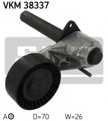 11287799851,BMW 11 28 7 799 851 Belt Tensioner, v-ribbed