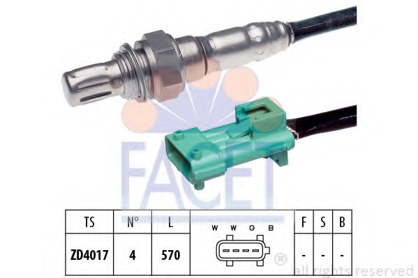 1628YK,PEUGE 1628 YK Lambda Sensor for PEUGE