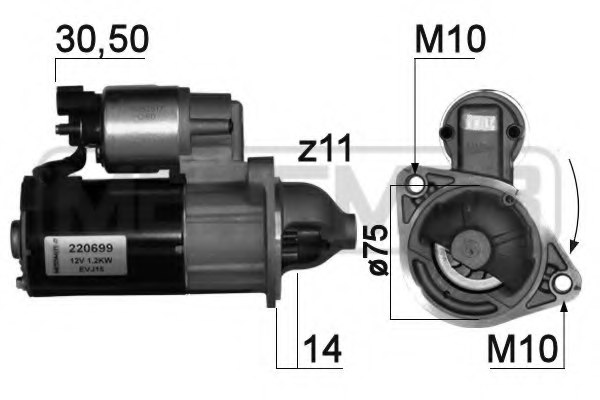 3610003300,KIA 3610003300 Starter for KIA
