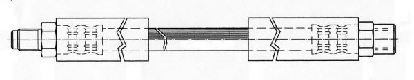15894292,TALBO 15894292 Brake Hose for TALBO