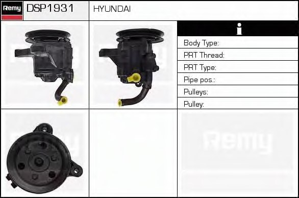5710043002,HYUNDAI 57100-43002 Hydraulic Pump, steering system for HYUNDAI