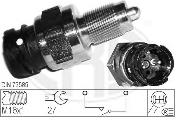 3181941,VOLVO 3181941 Switch, reverse light