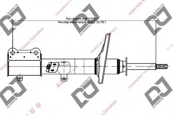 4853012570,TOYOT 4853012570 Shock Absorber for TOYOT