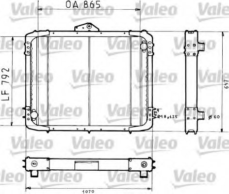 5000749469,RENAULT 5000749469 Radiator, engine cooling for RENAULT