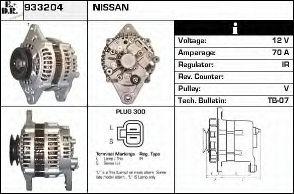 2310088G00,NISSAN 2310088G00 Alternator / Generator for NISSAN