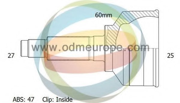 Jakoparts J28205107 Drive Shaft Joint Kit