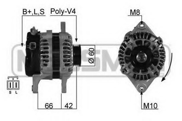 0K30C18300,KIA 0K30C18300 Alternator for KIA
