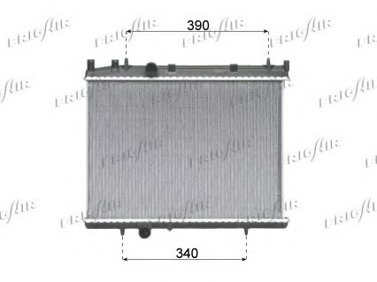 Engine Cooling Ava Quality Cooling pea2263/ Radiator