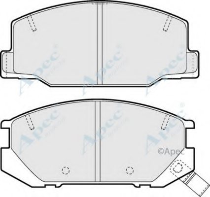 0449128280,TOYOT 04491-28280 Brake Pad Set, disc brake for TOYOT