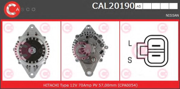 2310088G00,NISSAN 2310088G00 Alternator / Generator for NISSAN