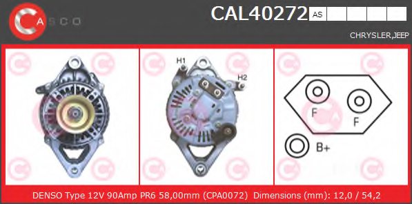 56005685,CHRYSLER 56005685 Alternator / Generator for CHRYSLER