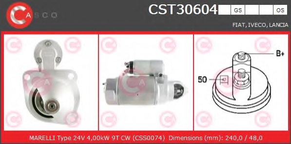 4706720,FIAT 4706720 Starter for FIAT