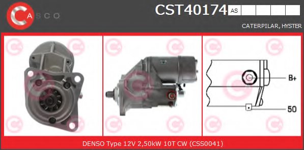 1430535,CATER 1430535 Starter for CATER