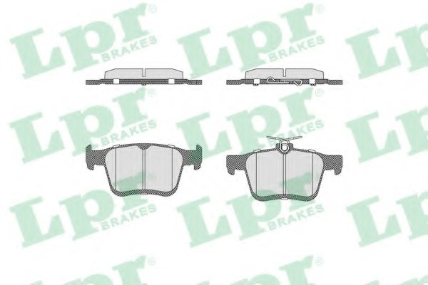 5Q0698451,VW 5Q0698451 Brake Pad Set, disc brake for VW