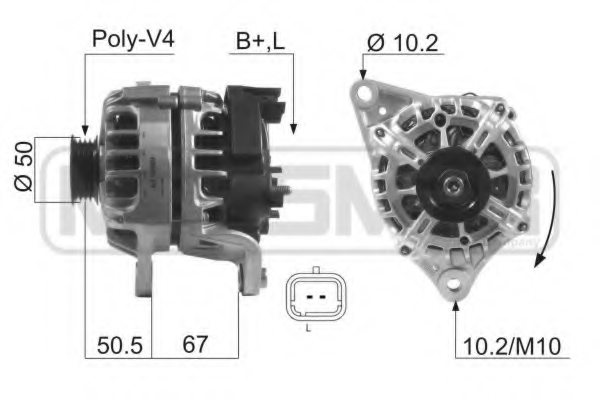 23100AX62B,NISSA 23100-AX62B Alternator for NISSA